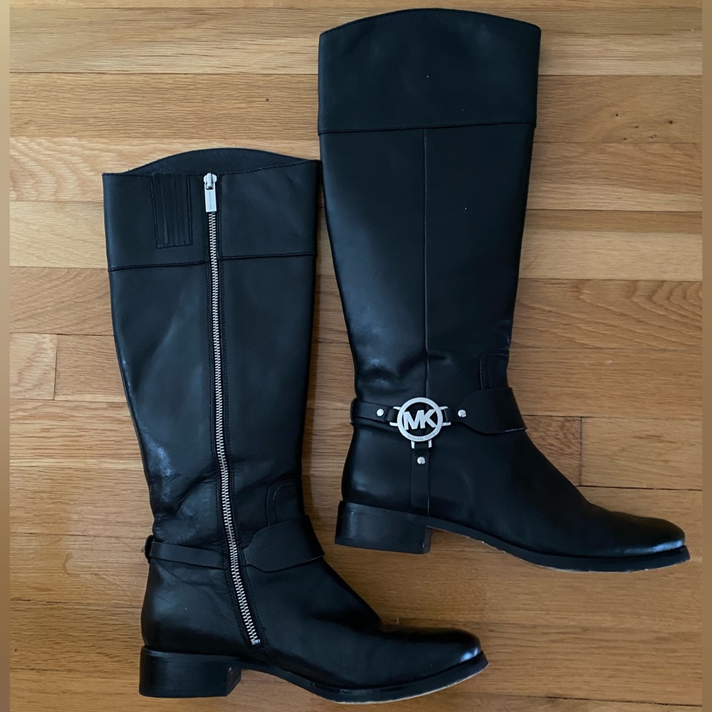 Michael Kors leather riding boots.  Sz 8.5